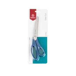 Tesoura Multiuso Azul Cortfácil Fio Liso 190N 9.1/2 Mundial