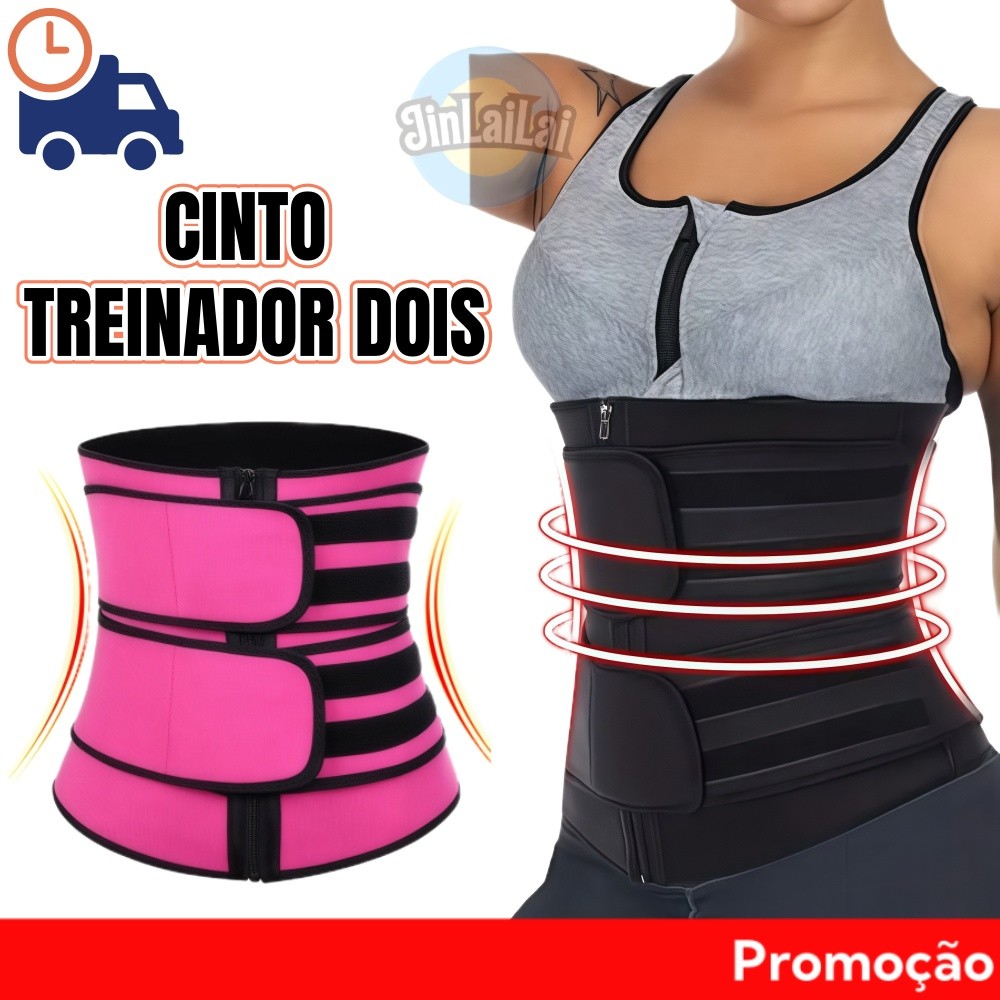 Cinta De Controle De Barriga Emagrecimento Waist Training Espartilho em Oferta na Shopee