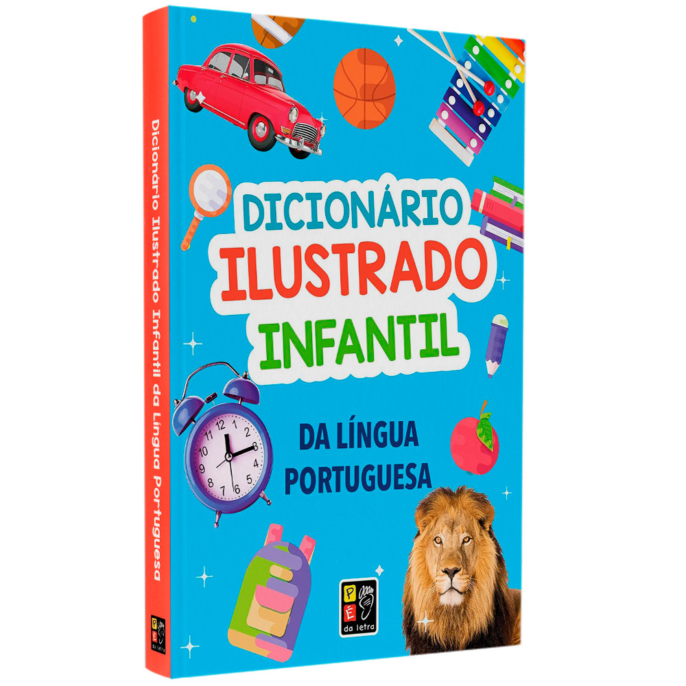 Livro Dicionário Ilustrado Infantil De Língua Portuguesa em Oferta na Shopee