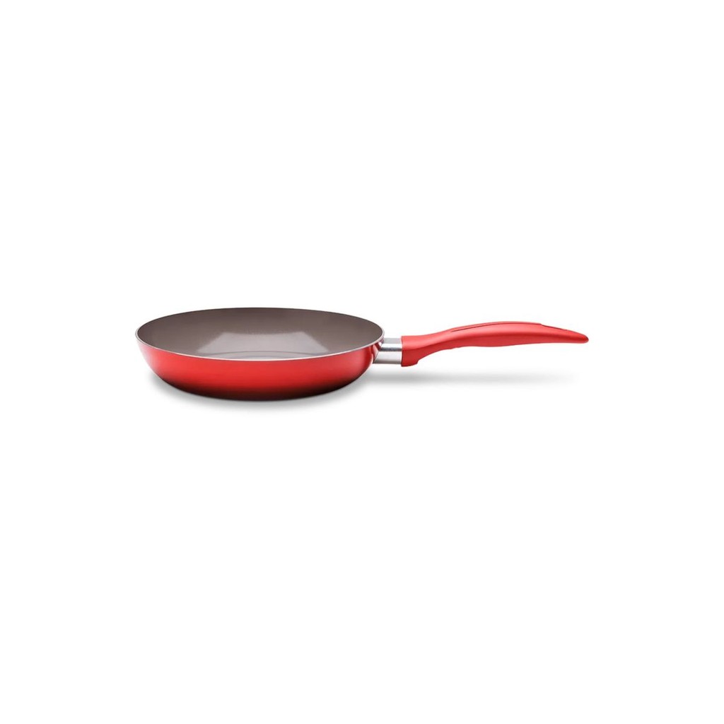Frigideira Antiaderente Brinox Ceramic Life 18cm 0,55L Vermelha - Antiaderente Cerâmico - Home & Living