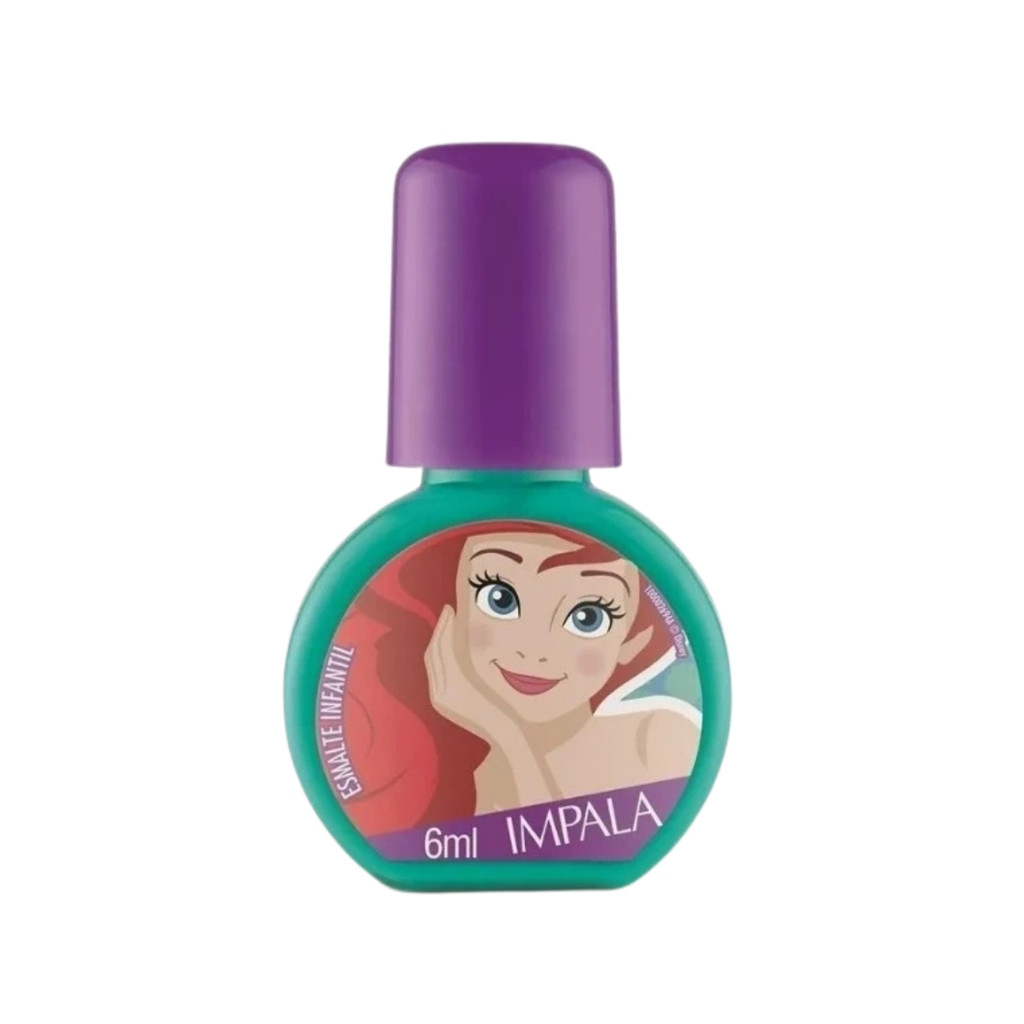 Esmalte Impala Kids Princesa Ariel Sua Voz Tem Poder Disney - Beauty