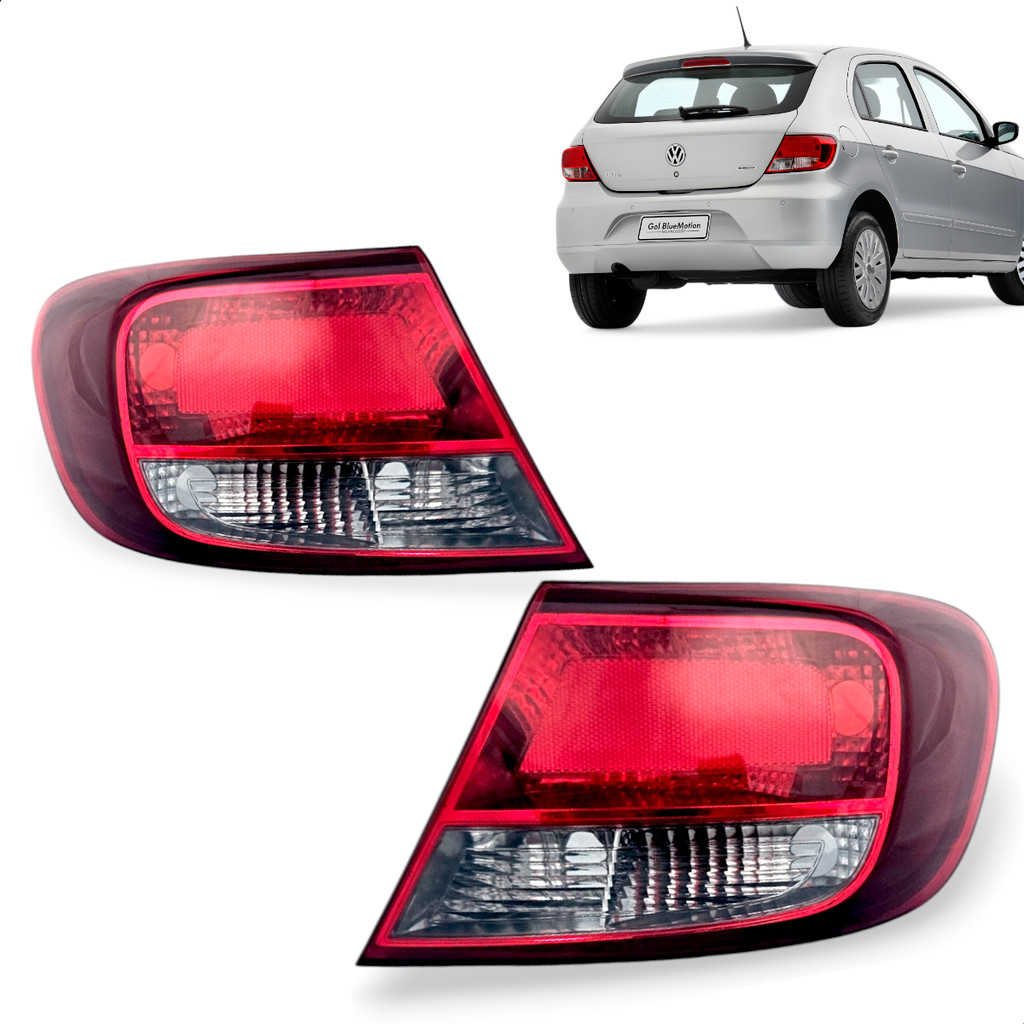 Lanterna Traseira Gol G5 2009 2010 2011 2012 Fumê