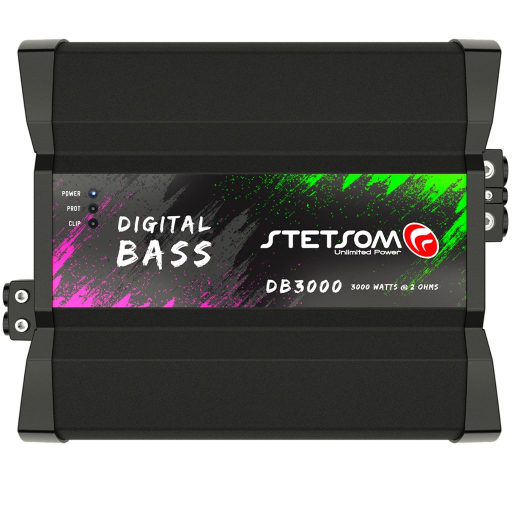 Modulo Amplificador Db3000 Digital Stetsom 1 Ohm 1 Canal