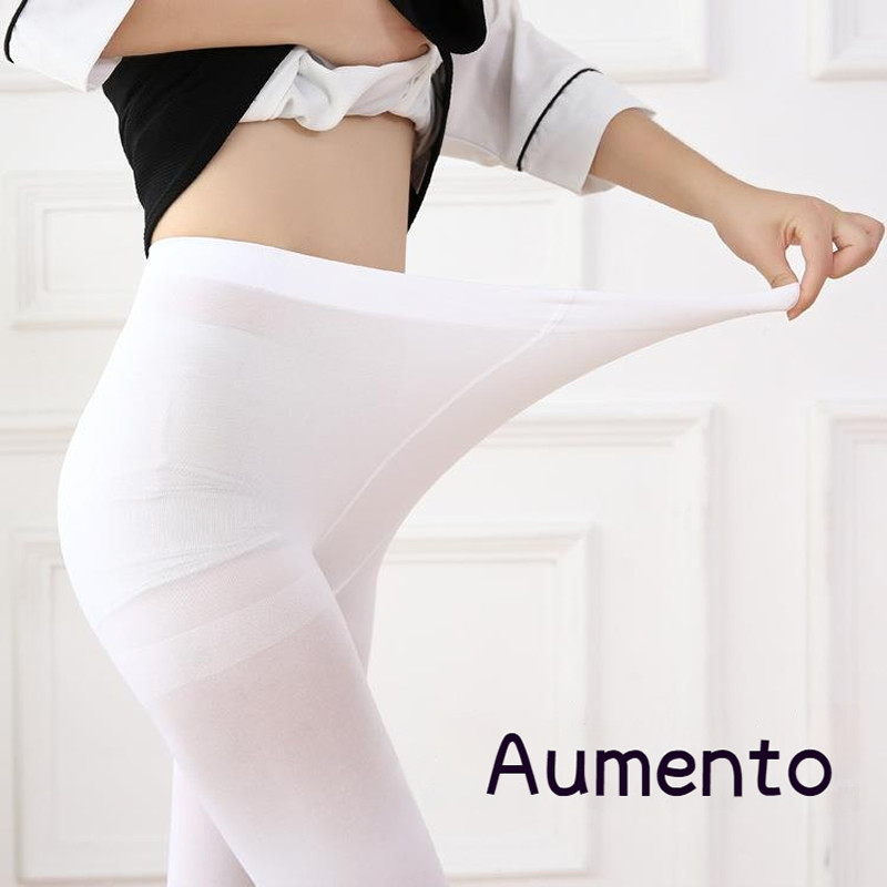 Meia compressão feminina Calça Plus Size Respirável Confortável Modeladora Festa Pimpolho Cano Alto