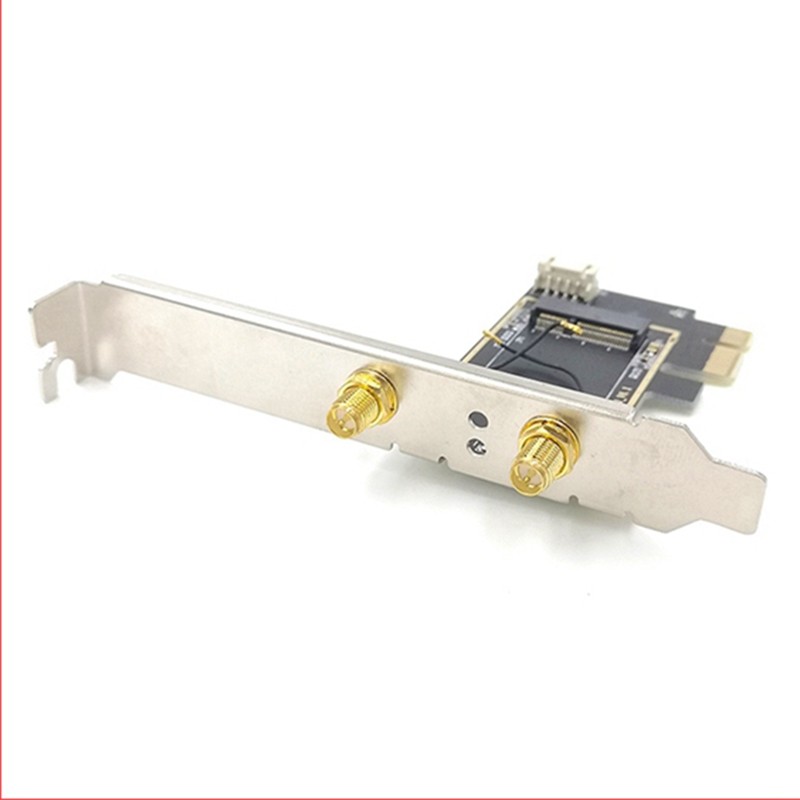 Placa Adaptadora De Rede NGFF M . 2 Para PCIE Suporta Sem Fio — imagem 2 de 2