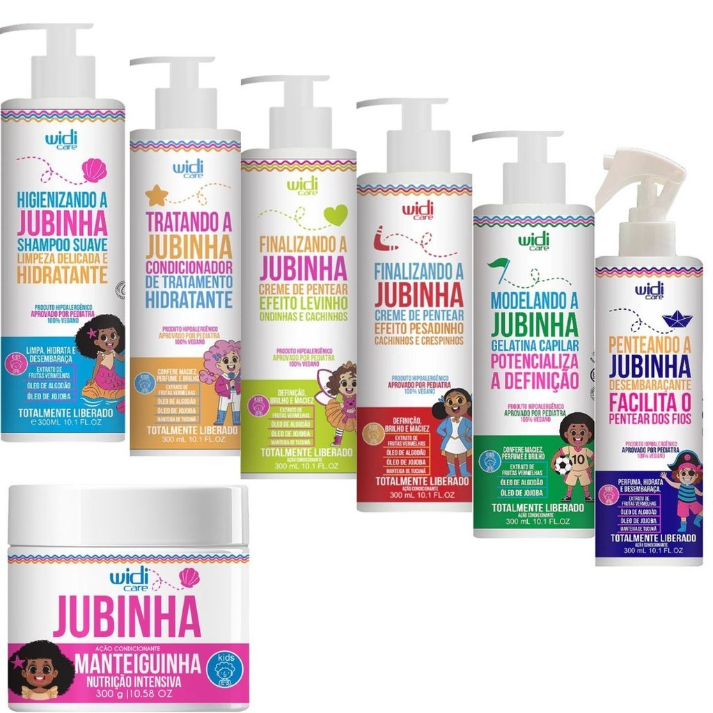 Monte  Seu Kit Jubinha - Widi Care em Oferta na Shopee