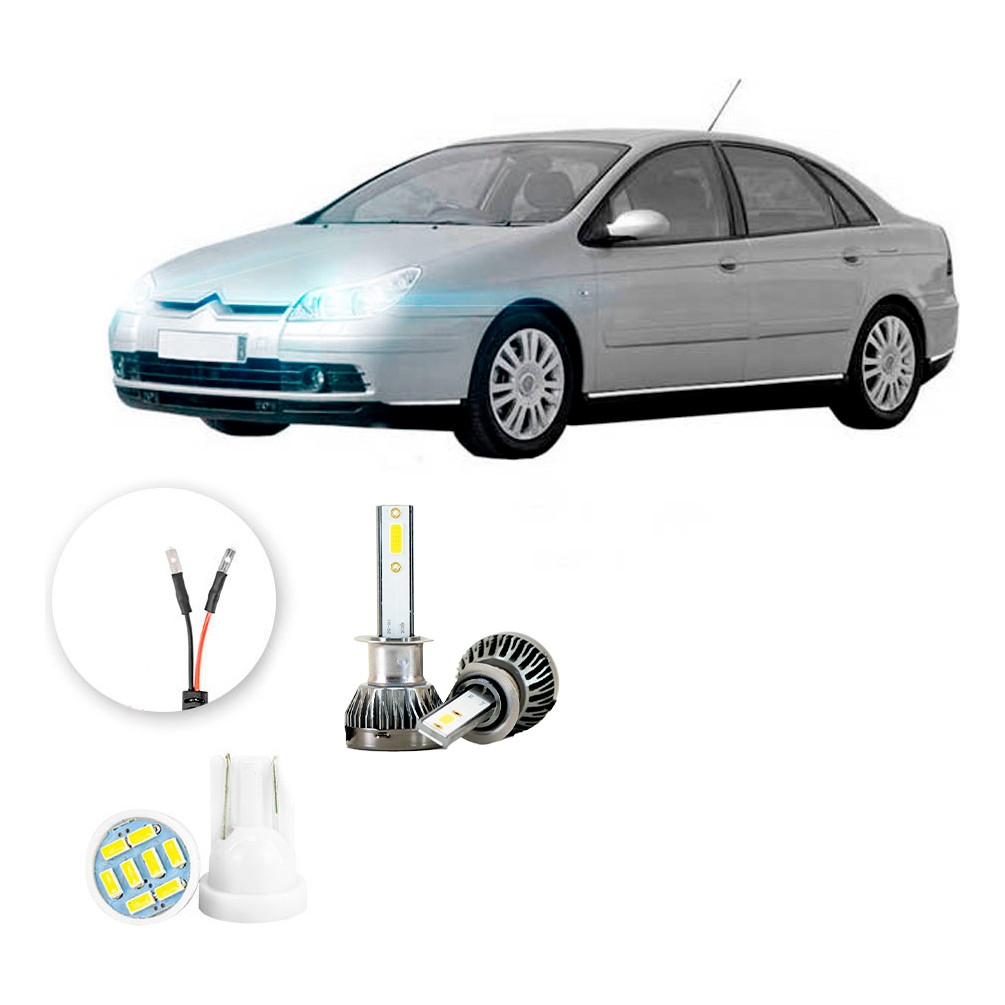 Ultra Led Nano 22000lm Citroen C5 2001-2004 Farol De Milha