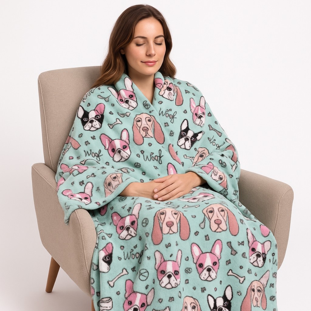 Cobertor Mantinha Casal Estampada de Microfibra Soft Manta Macia Veludo