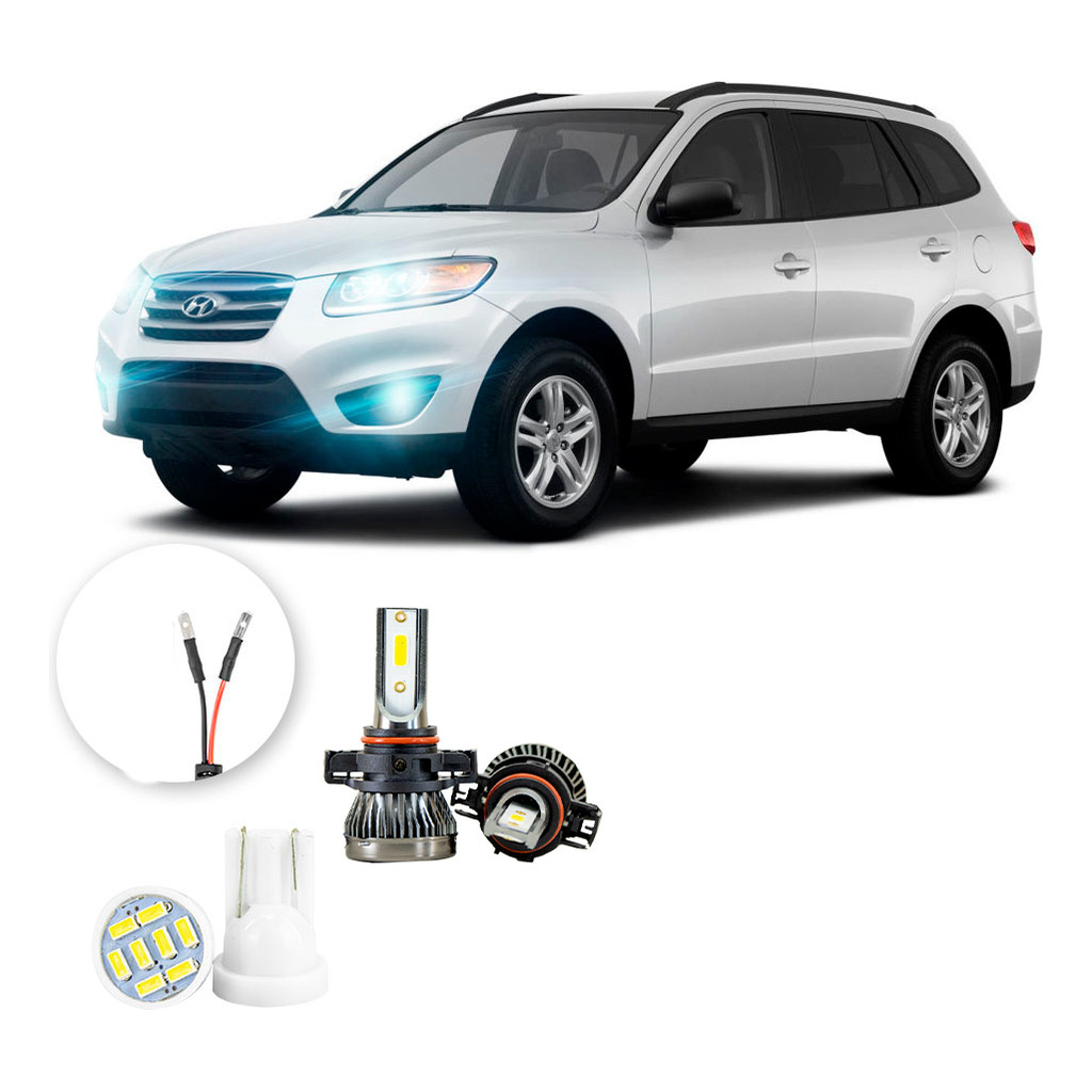 Ultra Led Nano 22000lm Hyundai Santa Fé 2007-2013 Milha