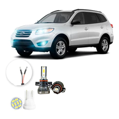 Ultra Led Nano 22000lm Hyundai Santa Fé 2007-2013 Milha