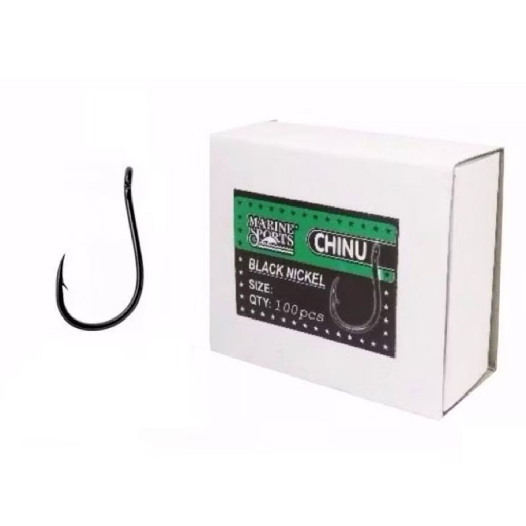Anzol Para Pesca Chinu Black Marine Sports Caixa