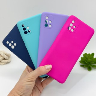 Capa Para Samsung Galaxy A51 Silicone Aveludada Capinha de Celular em Oferta na Shopee