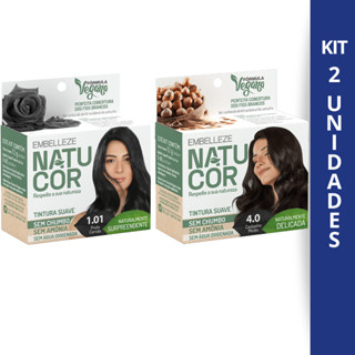 Kit 2 Unidades Tinta de Cabelo Natucor Film - Escolha sua Cor Preferida! em Oferta na Shopee