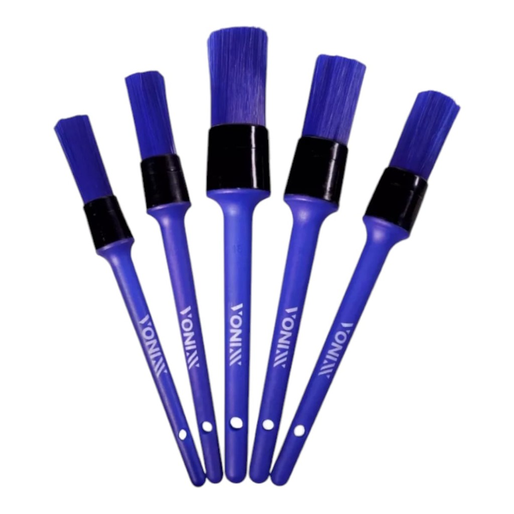 Kit De 5 Pinceis Para Detalhamento Externo Vonixx em Oferta na Shopee