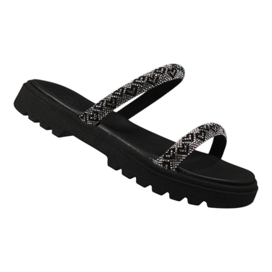 Chinelo Infantil Molekinha 2344127 Com Strass - Baby & Kids Fashion
