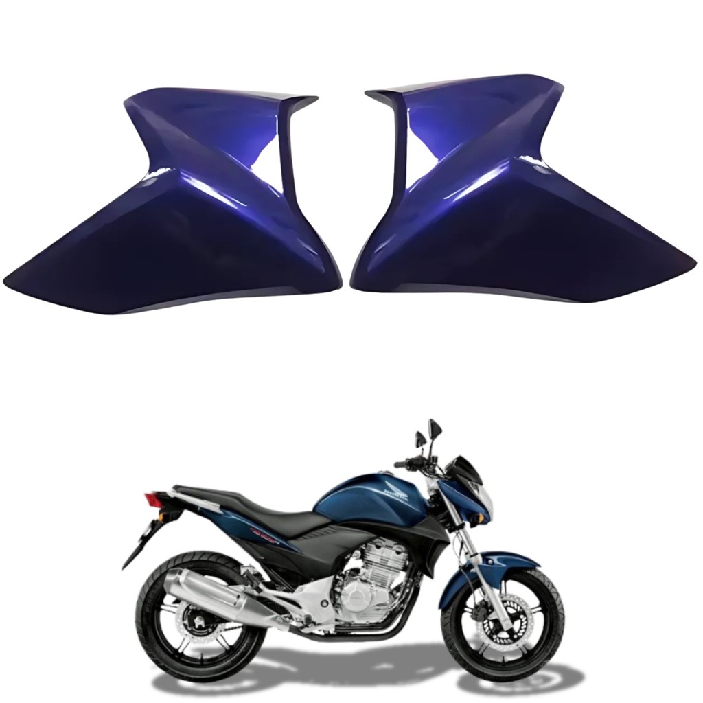 Par Aba Aleta Guia Ar Tanque Honda Cb300r Azul Cruzeiro 2012 PARAMOTOS HONDA