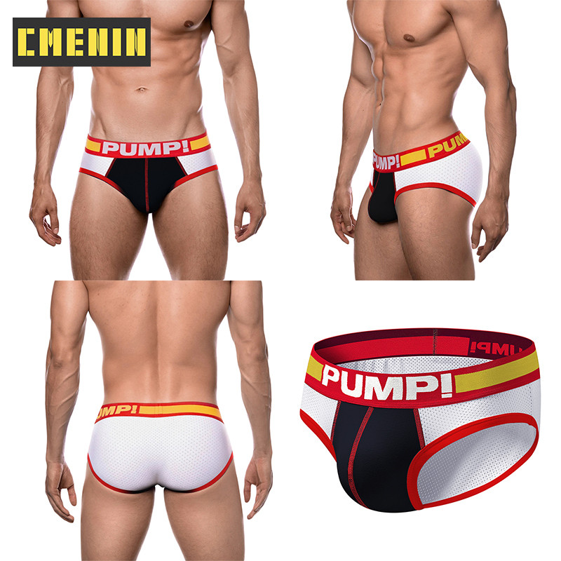 CMENIN Marca Venda Quente Calcinha Gay De Poliéster Jockstrap Cuecas Masculinas Respiráveis Roupa Interior Sexy
