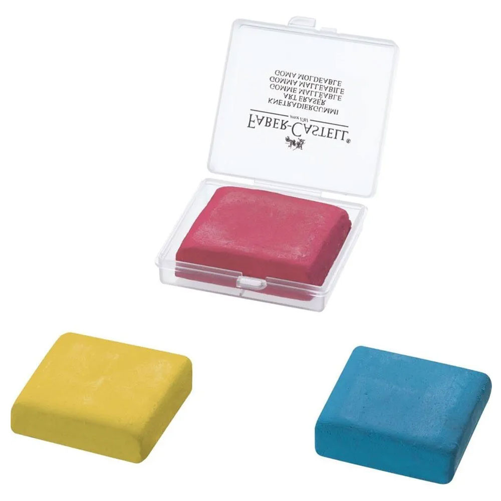 Borracha maleável Colorida 127321 Faber-Castell em Oferta na Shopee