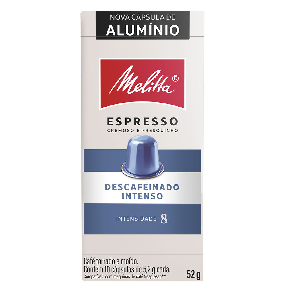 Cápsula Melitta® Descafeinado Intenso em Oferta na Shopee
