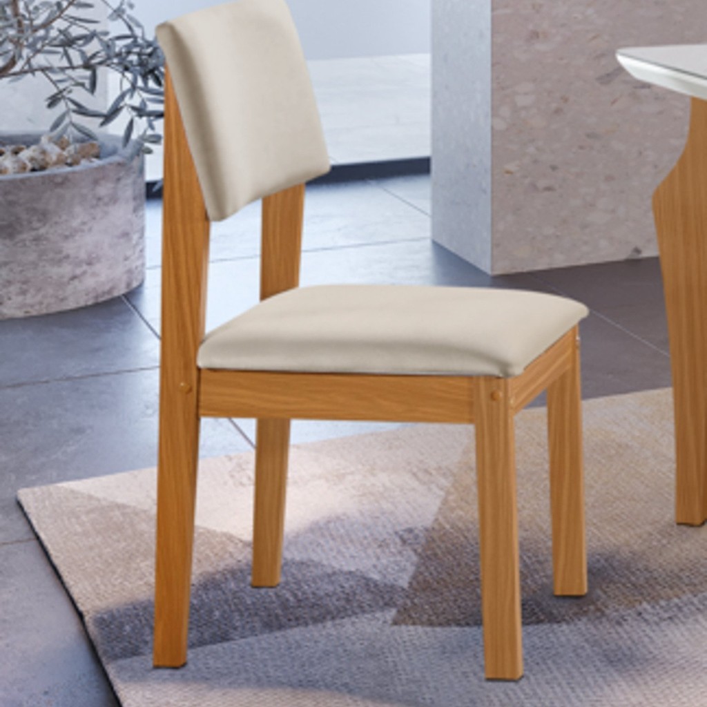 Kit 6 Cadeiras para Sala de Jantar Jade 6 - Home & Living