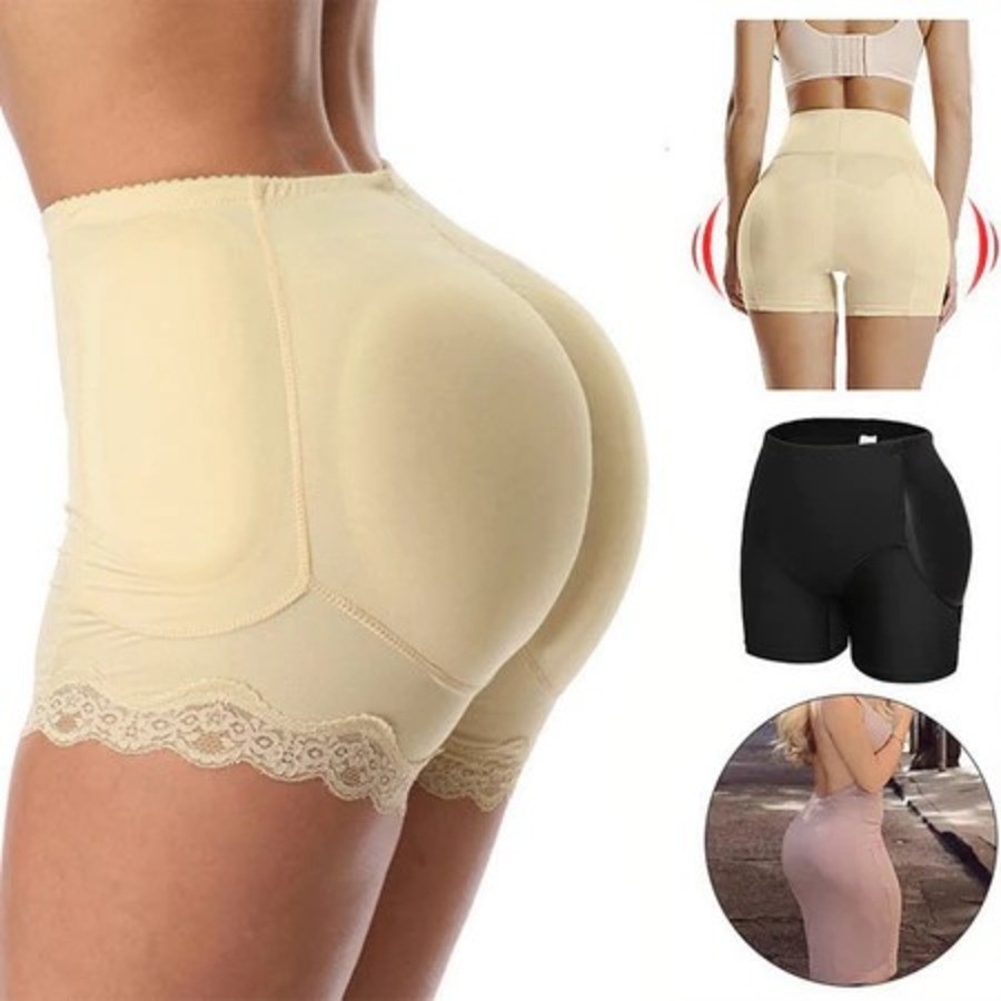 Calcinha Short Com Bojo Enchimento Aumenta Bumbum E Quadril