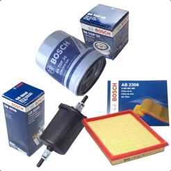 Kit Filtro De Oleo Ar E Combustivel Bosch Idea Palio Weekend Siena Strada Fire