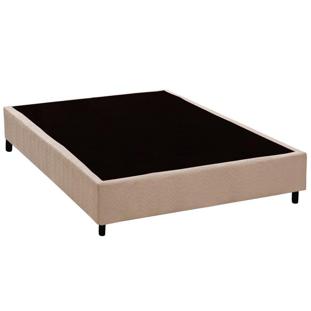 Cama Box Base Casal Universal Suede Clean (138x188x20) - Costa Rica - Home & Living