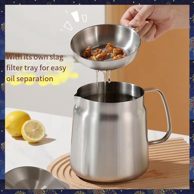 Filtro de Óleo Inox 2.0L com Cesta e Tanque de Resíduos
