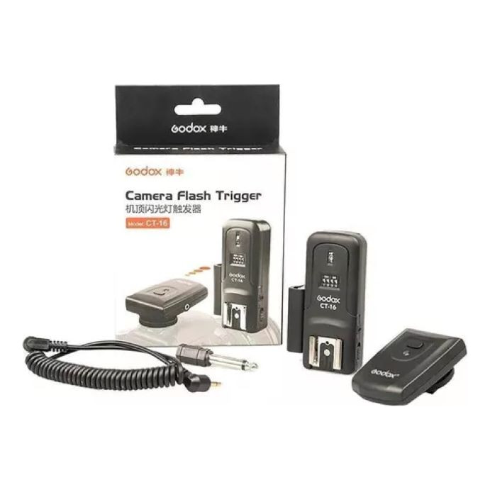 Kit Radio Flash Godox Greika Ct-16 Canais Canon Nikon Sony — imagem 2 de 2
