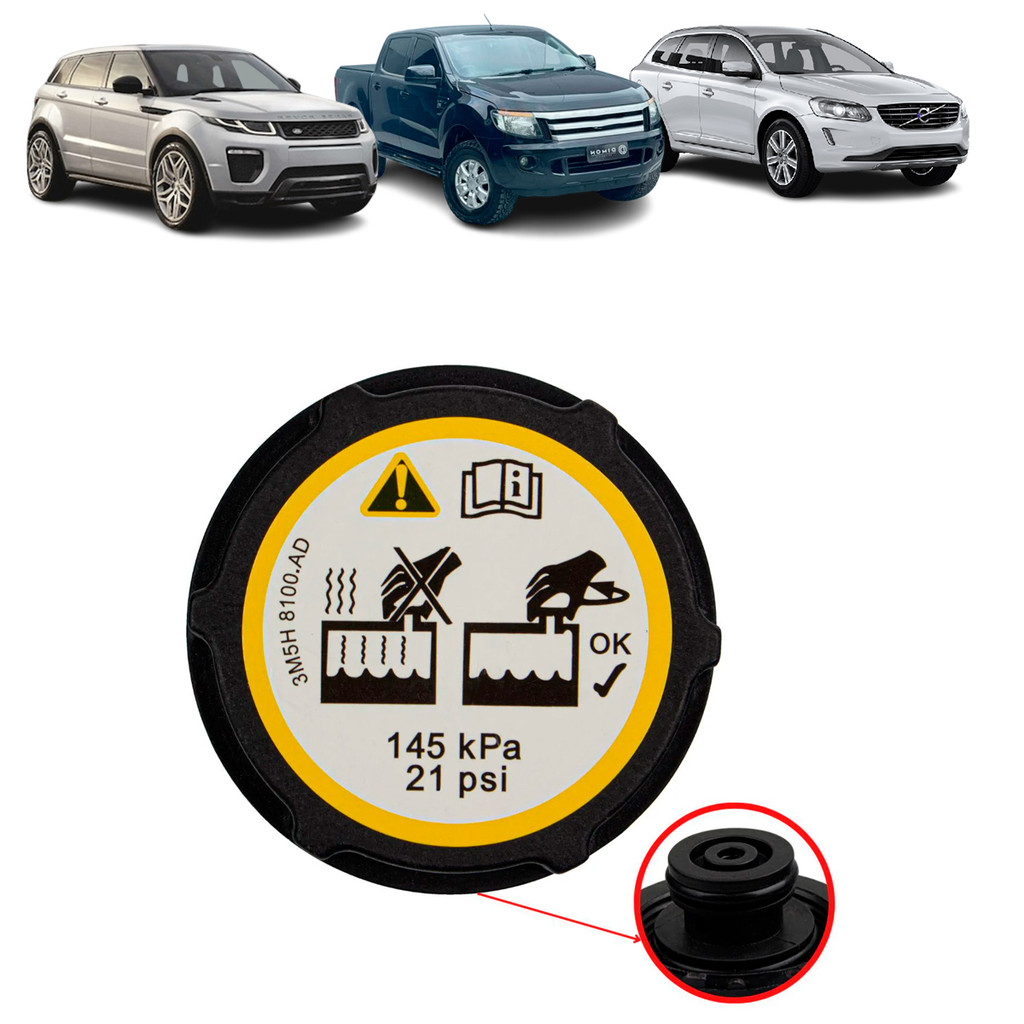 Tampa do Reservatório Ford Ecosport 1.6 16V Sigma 13-18/ New Fiesta em Oferta na Shopee