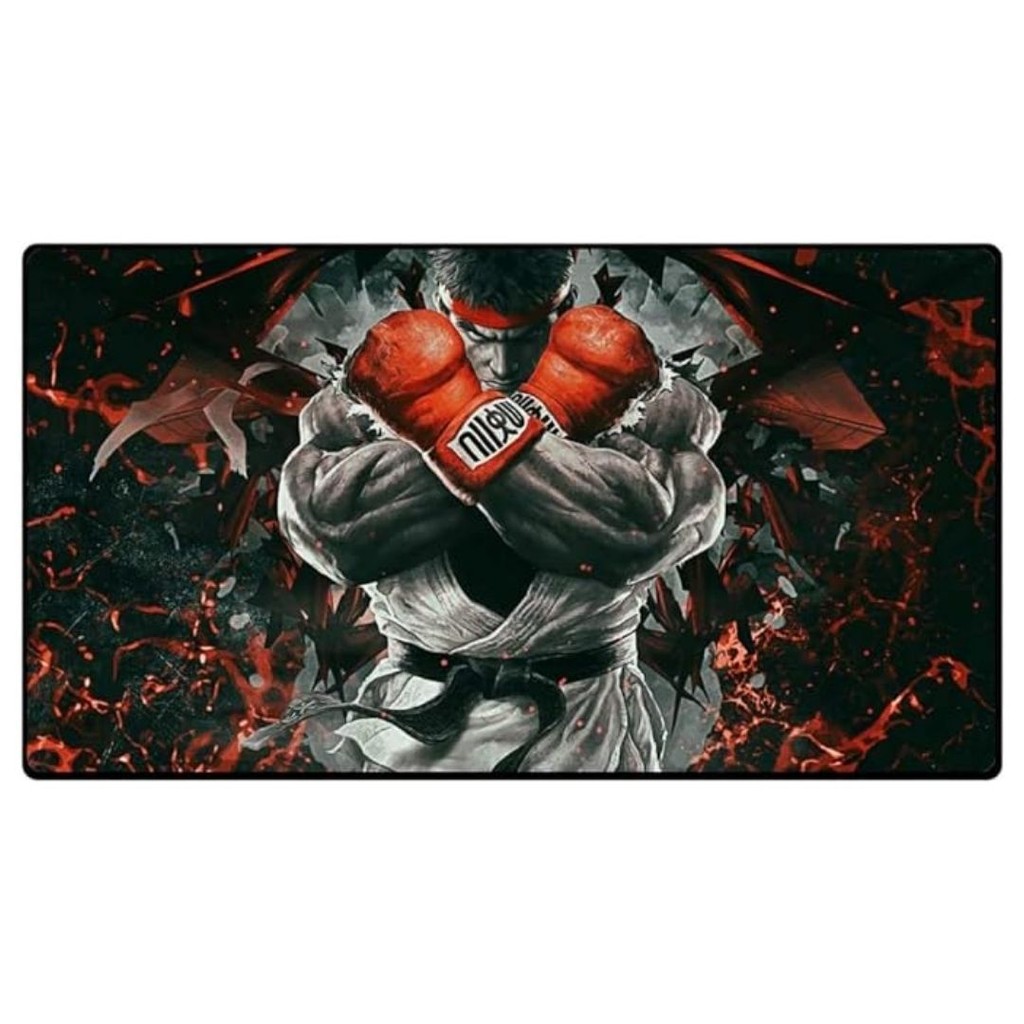MOUSE PAD GAMER SPEED GRANDE 70x35CM - GUERREIRO RYU