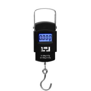 Balança Portátil Digital Mão Mala Bagagem Pesca Até 50kg em Oferta na Shopee