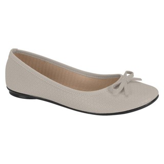 Sapatilha Feminina Moleca  Napa  Laço Bico Redondo 5726.115 em Oferta na Shopee