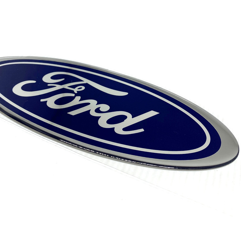 Adesivo Ford Oval Grade F-1000 1996/1998 Emblema Resinado
