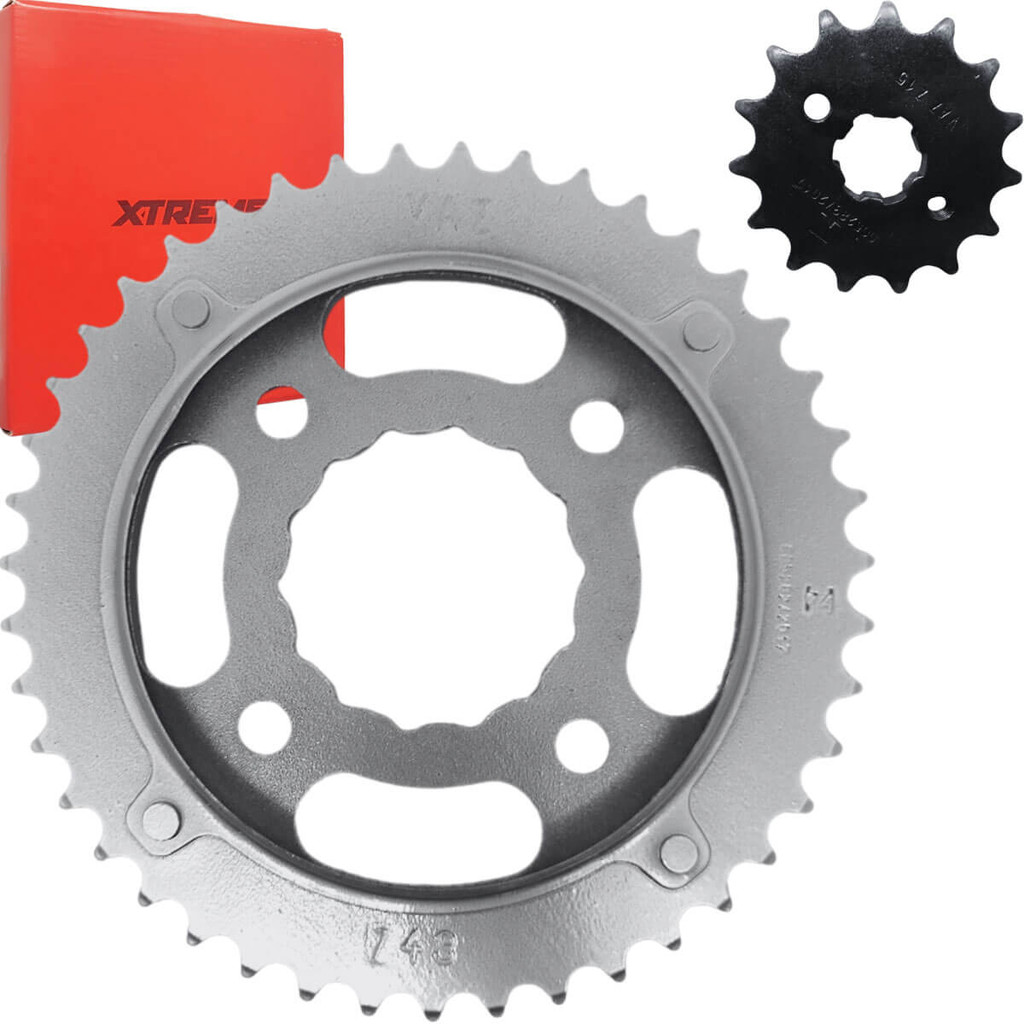 Kit Coroa Pinhão Dafra Horizon 150 2015 a 2022 Reforçado Vaz