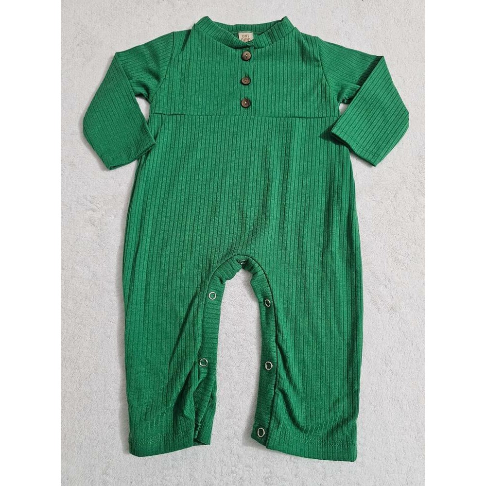 Macacão Bebê Menino Inverno Tamanho P veste 1 a 3 meses