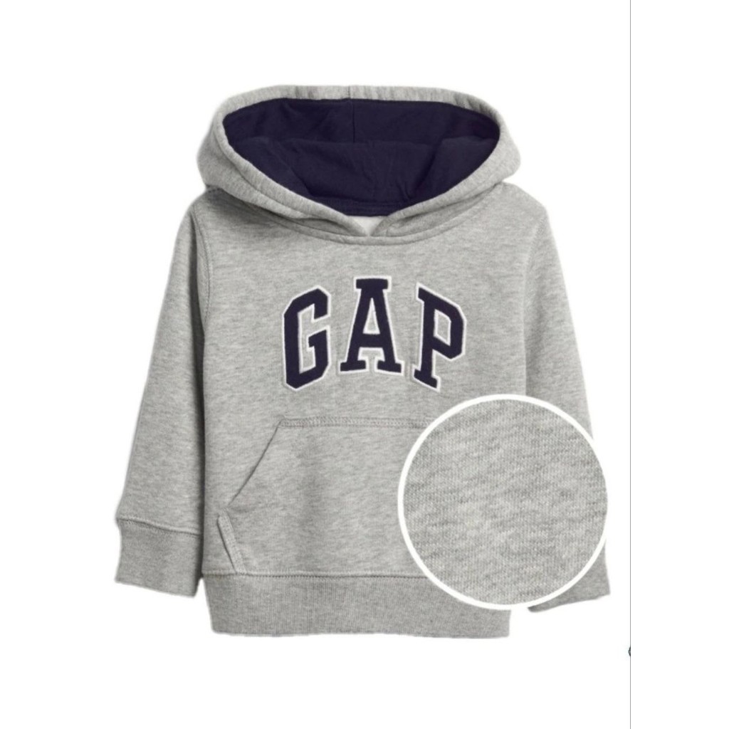 BLUSA GAP CINZA MOLETOM INFANTIL