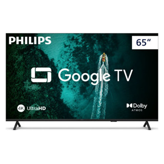 Smart TV Philips 65" 4K Google TV Comando de Voz - 65PUG7419/78 em Oferta na Shopee