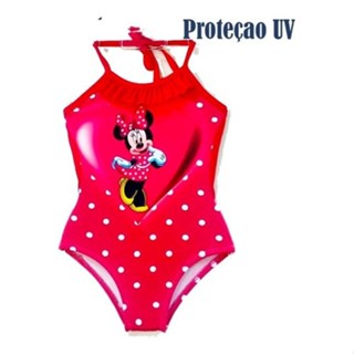 Maiô Infantil Engana Mamãe Personagem Proteção Uv Praia Verão em Oferta na Shopee