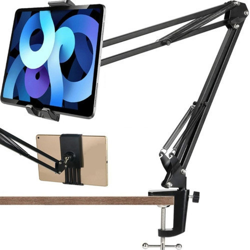 Suporte Tablet/Celular Com Braço Articulado E Ajustado Para Mesa em Oferta na Shopee