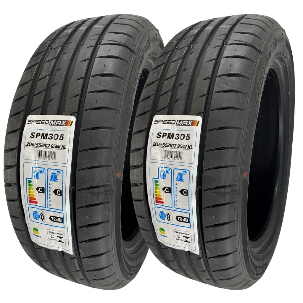 Detalhes do KIT 02 PNEUS 205/55R17 95W SPM305 XL SPEEDMAX KICKS TCROSS
