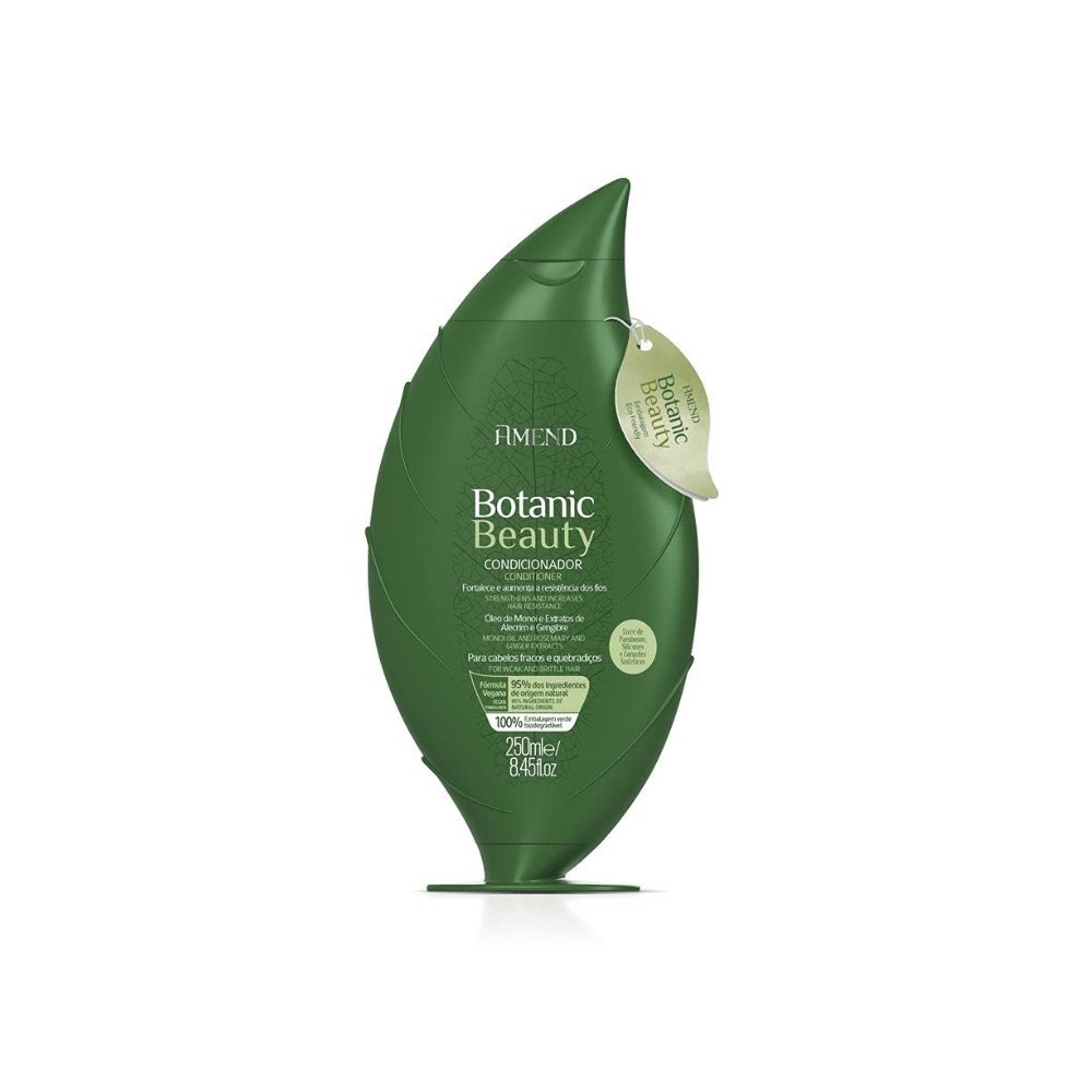 Cond Am Botanic Beauty Fortalec 250Ml Vegana Organica -