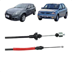 Cabo Embreagem 1125mm Logan Sandero 1.0 16V I 1.6 8V 08/13