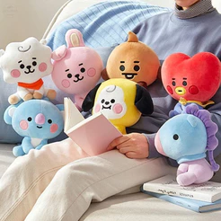 BTS Pelúcia Kpop BT21 BT21 Boneca Recheada Com Presente De Qualidade