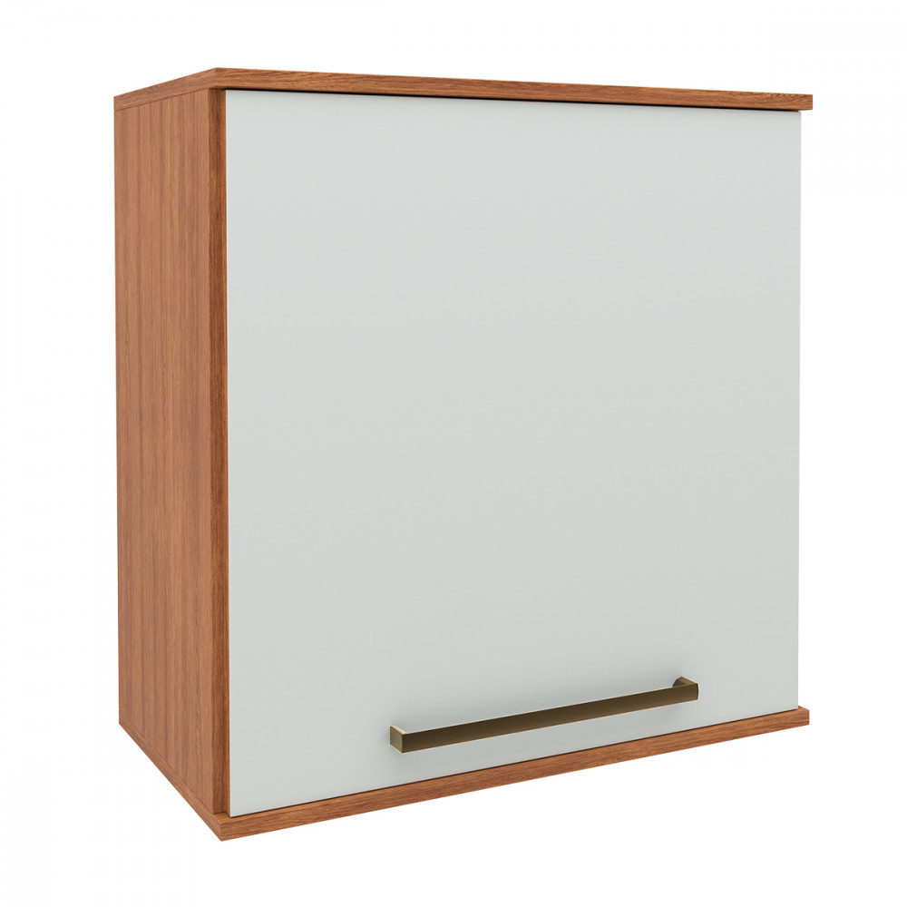 Armário Aéreo 60cm Evolution Plus Freijo com Off White Batrol em Oferta na Shopee