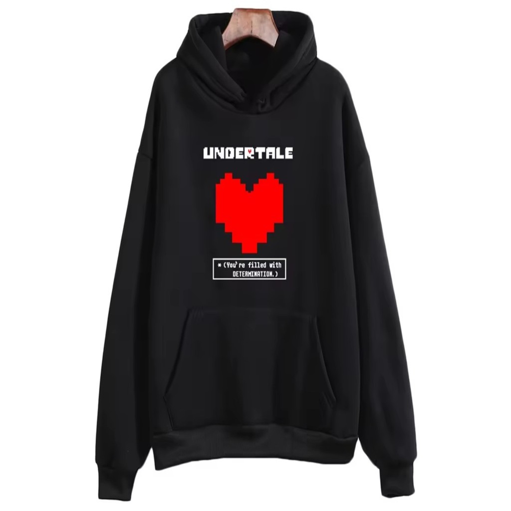 Blusa de Moletom Undertale Coração Streetwear  Premium Casaco Vintage Flanelado Quentinho Lançamento - Envio Imediato!
