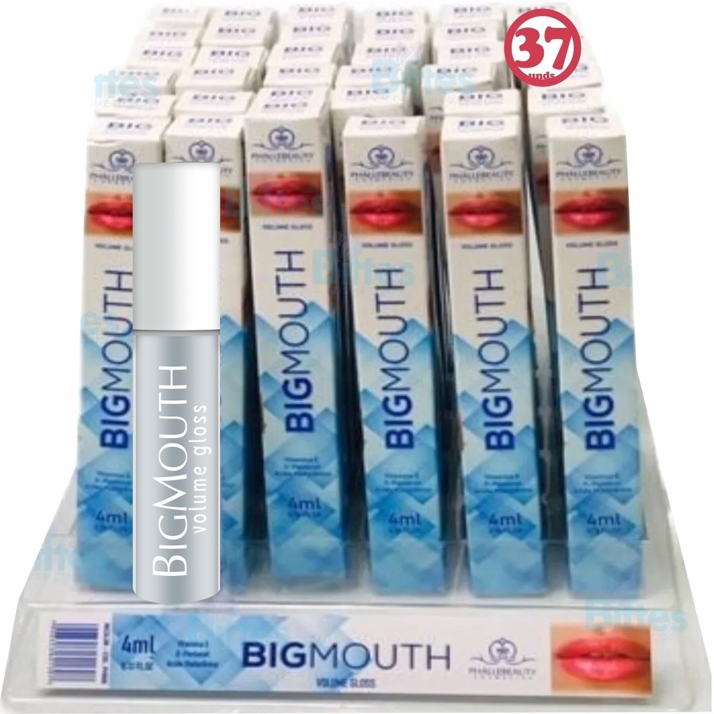 Gloss Lábial Bigmouth Phálle Beauty Volume Incolor Revenda