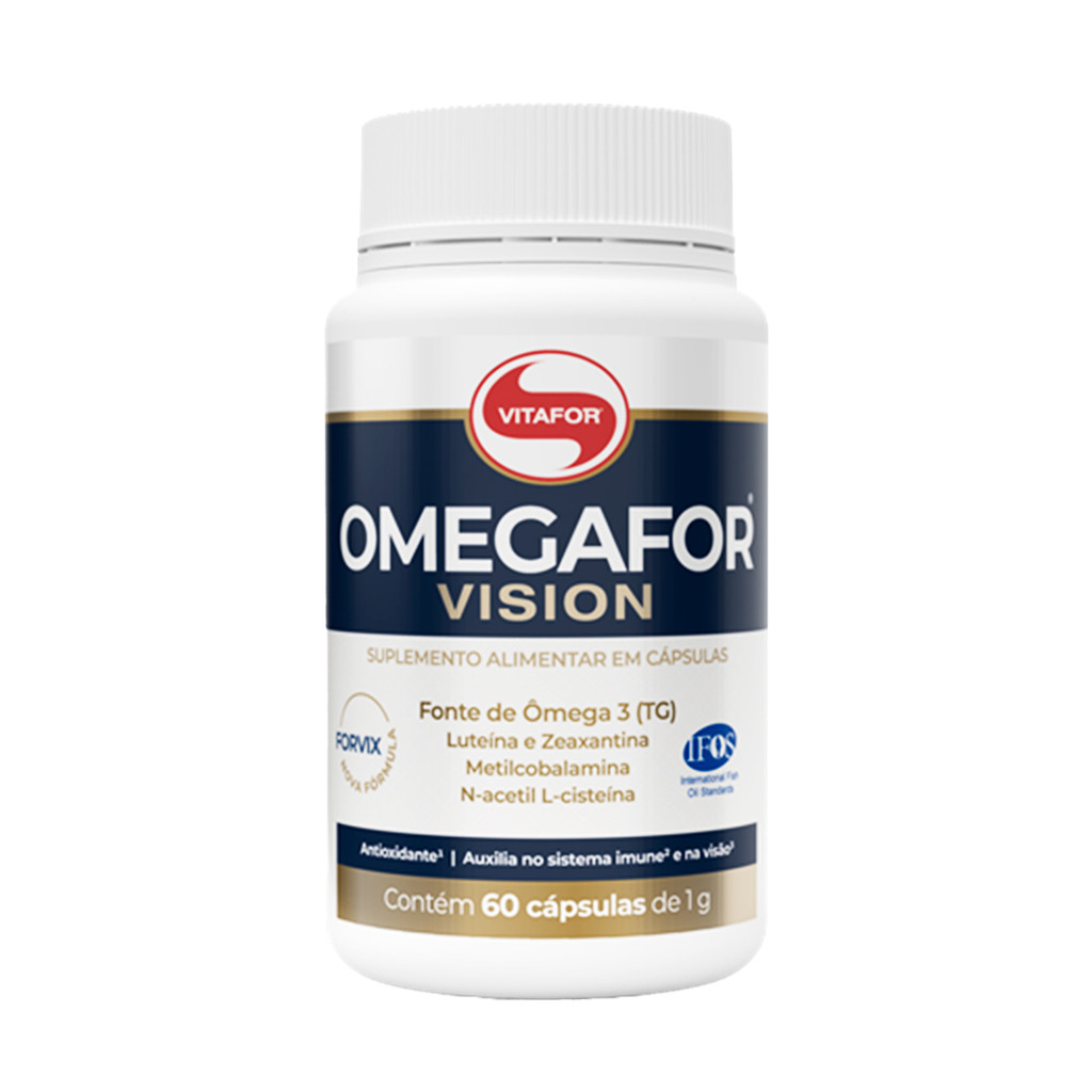 Omega 3 Vitafor - Omegafor Vision 60 Capsulas 1000mg