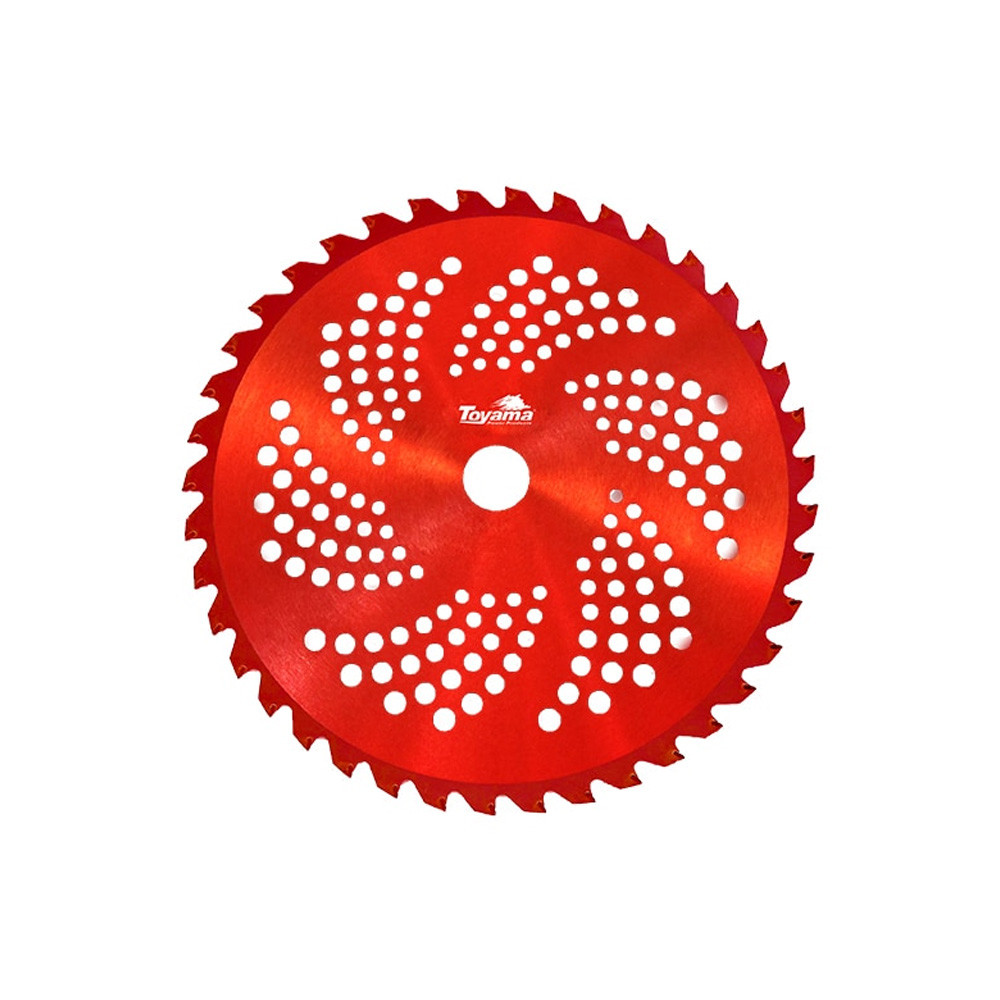 Lâmina Roçadeira Circular 40 Dentes Videa Toyama 255×25,4×2,0mm Vermelha em Oferta na Shopee