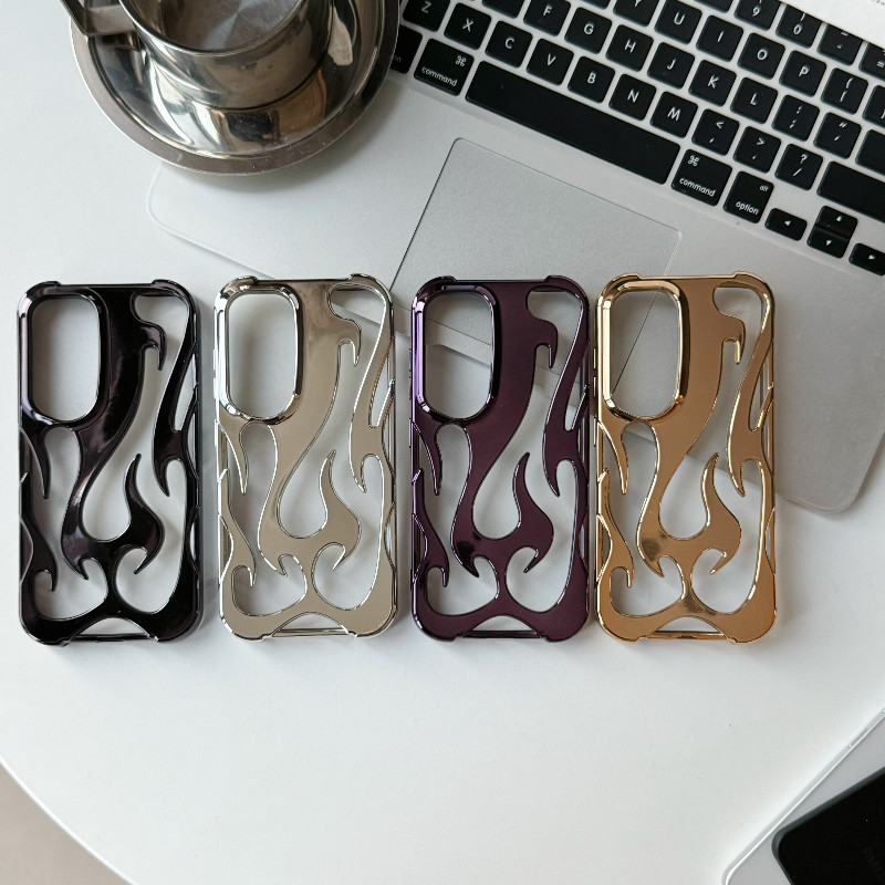 Criativo Fogo Oco Caso De Telefone Para Samsung Galaxy A55 A54 A16 A15 A14 A06 S